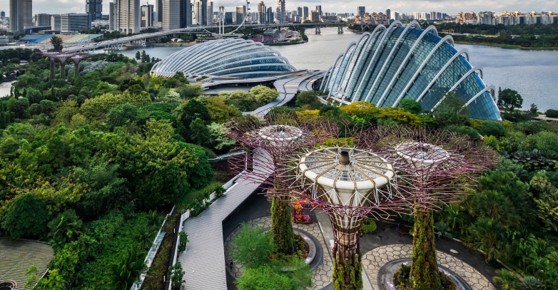 Gardens by the Bay, en Singapur.